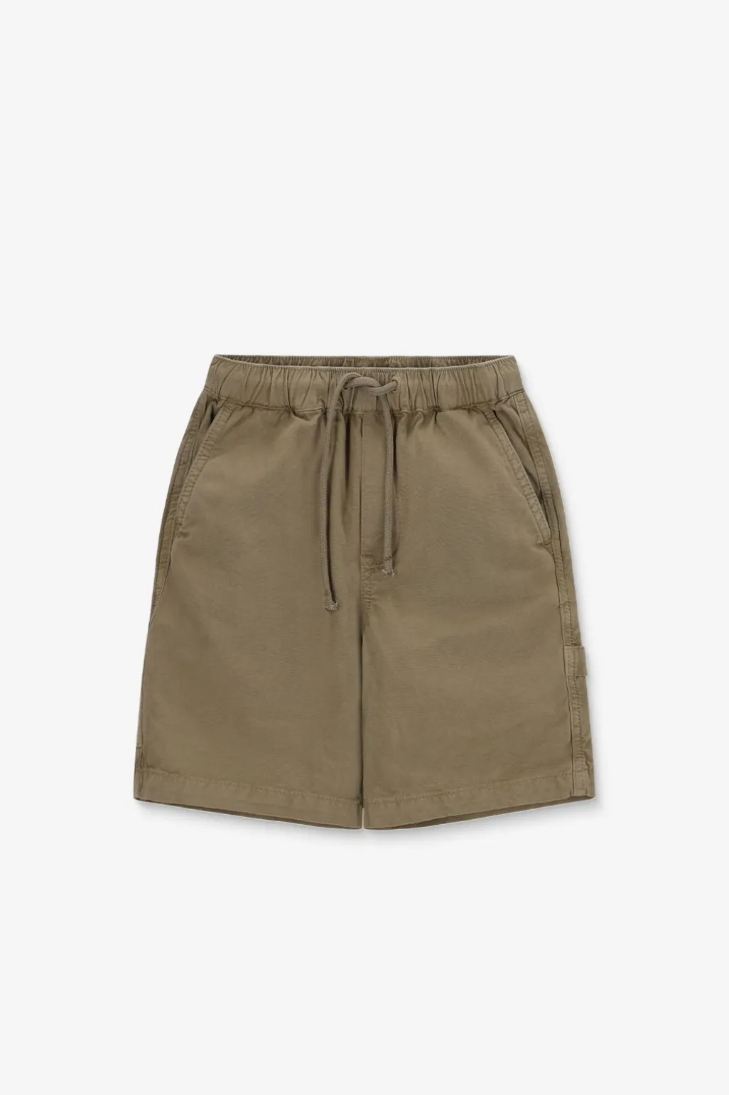 Groene pull on shorts