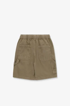 Groene pull on shorts