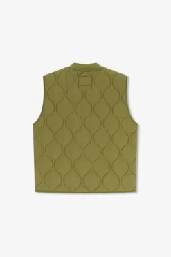 Groene quilted bodywarmer