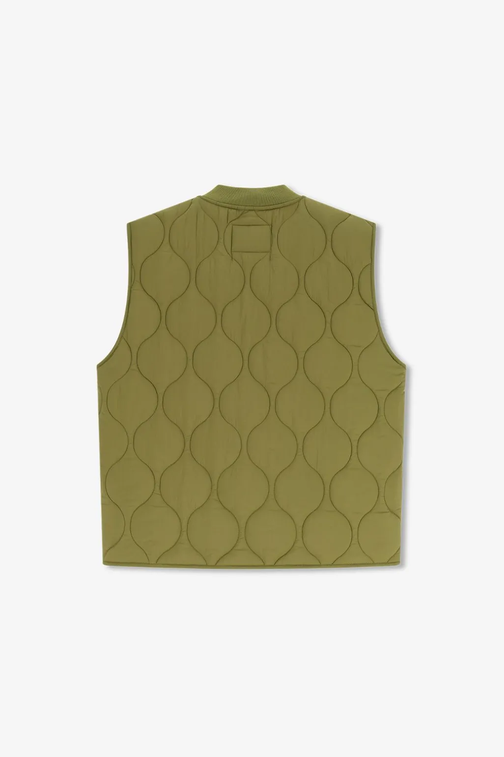 Groene quilted bodywarmer
