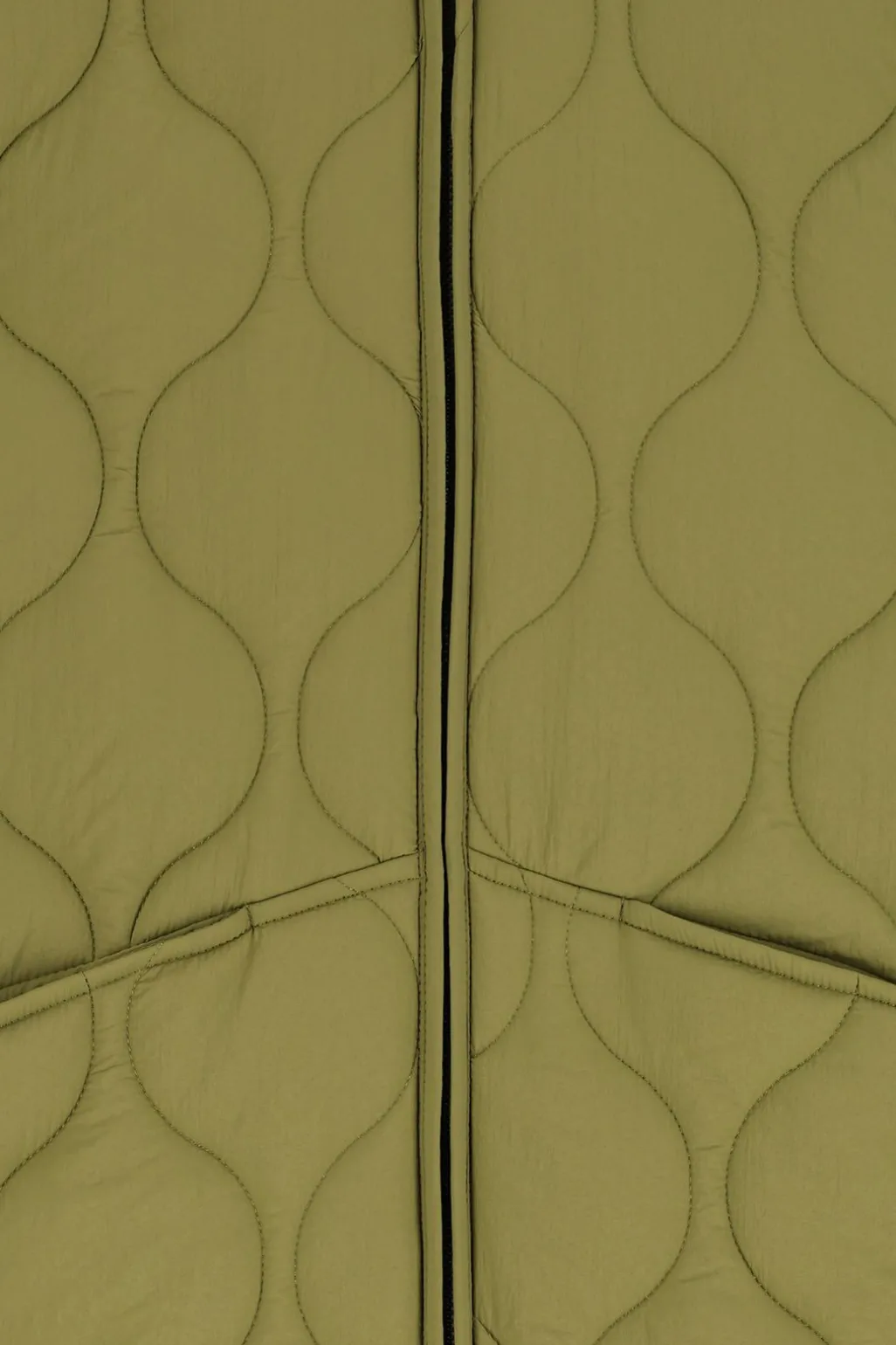 Groene quilted bodywarmer