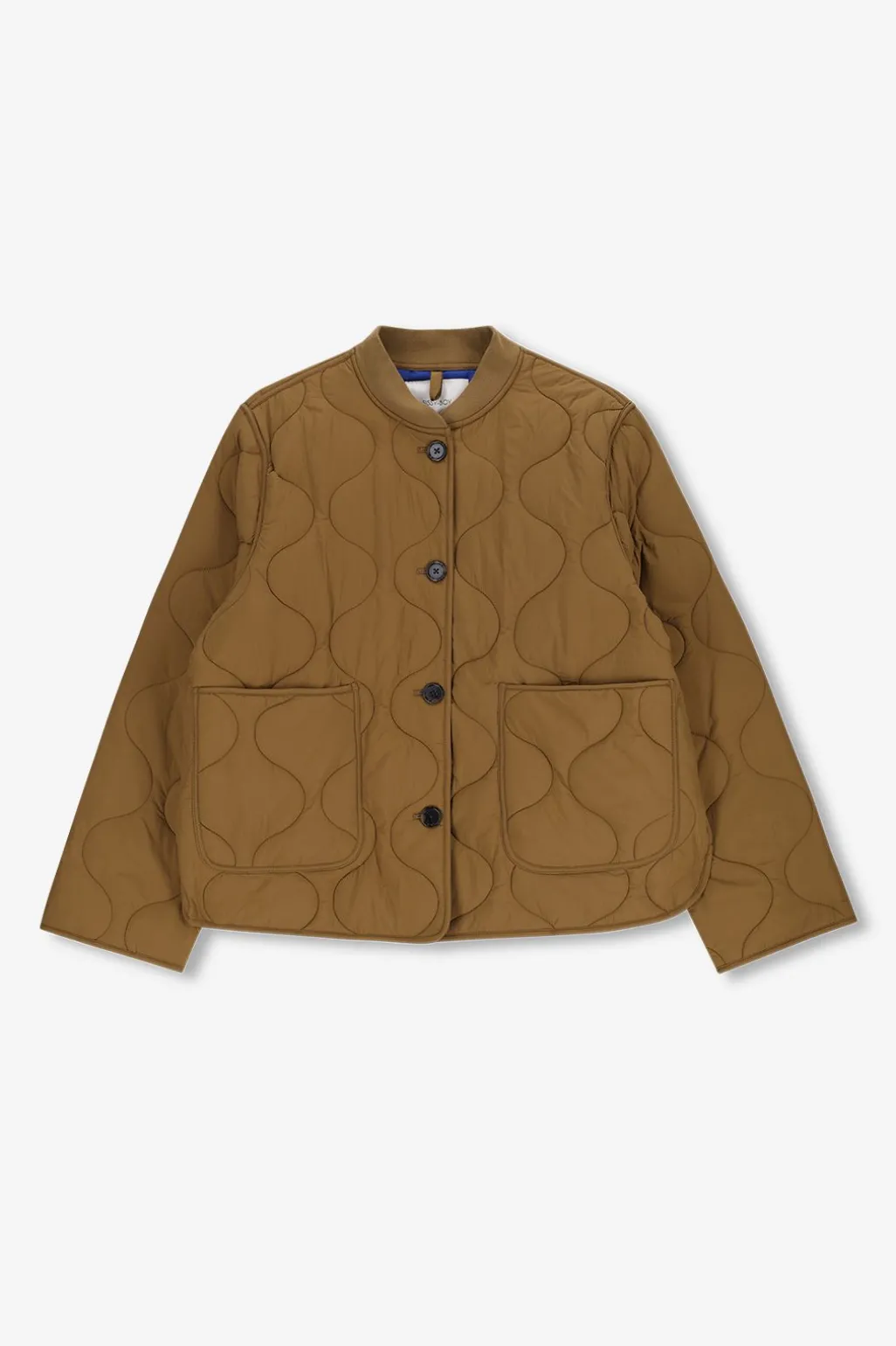 Groene quilted jack