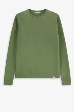 Groene raglan sweater