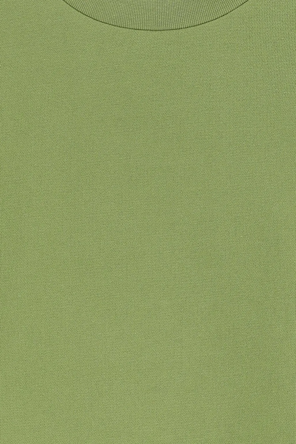 Groene sweater met wijde mouwen