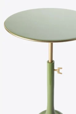 Groene verstelbare bijzettafel