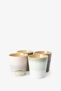 HKliving 70's koffiemokken set
