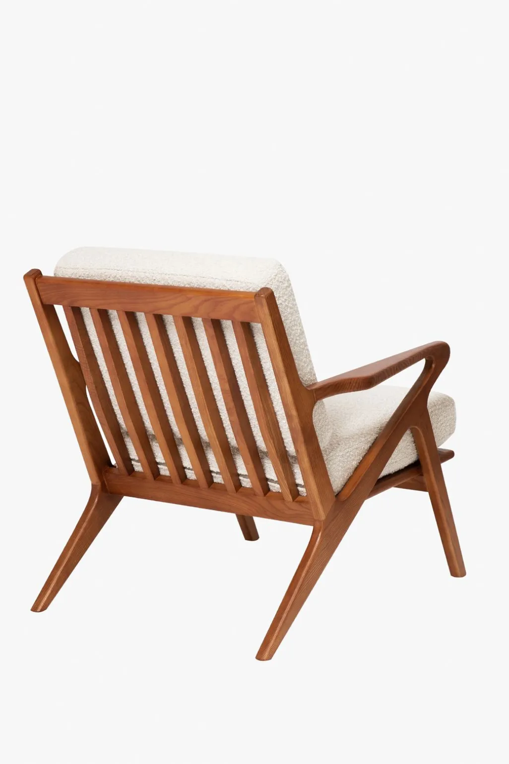 Houten stoel mid century