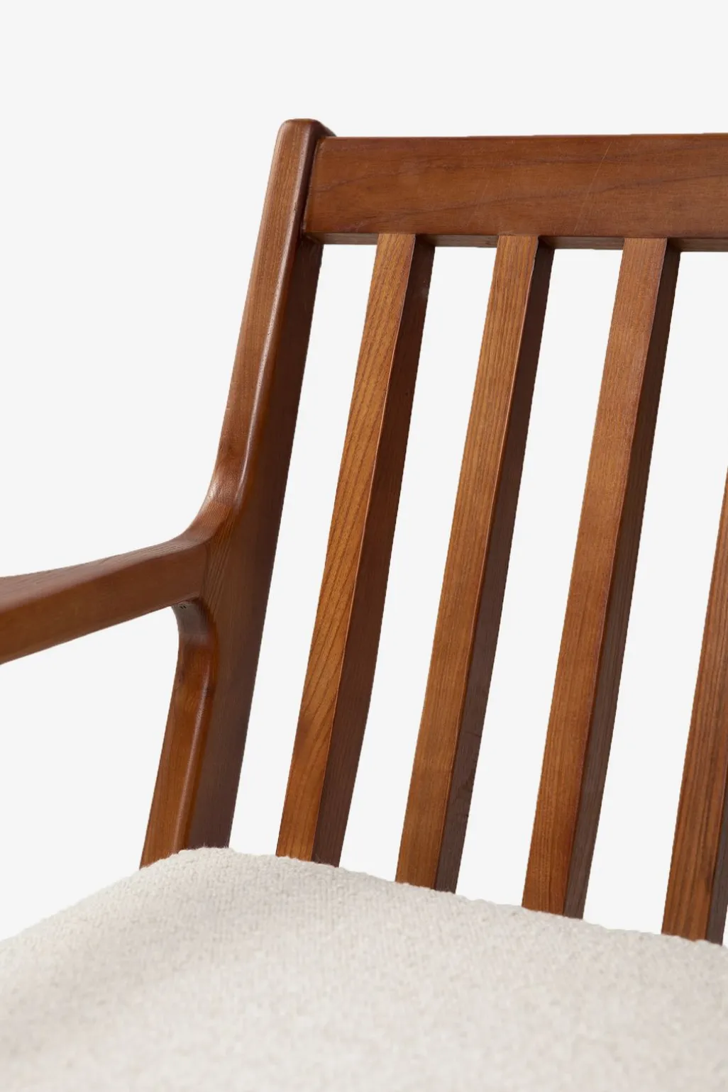 Houten stoel mid century