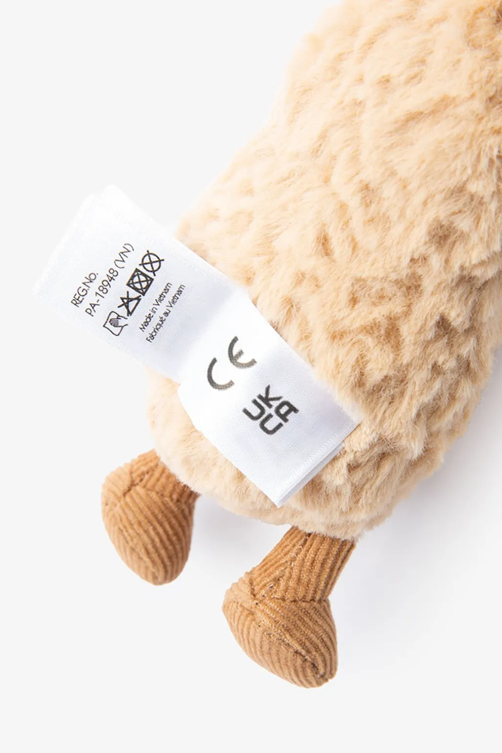 Jellycat bag charm pinda