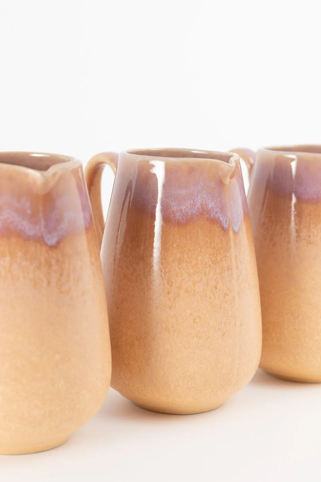 Karaf multicolour reactive glaze funky