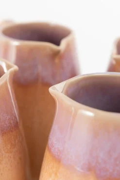 Karaf multicolour reactive glaze funky