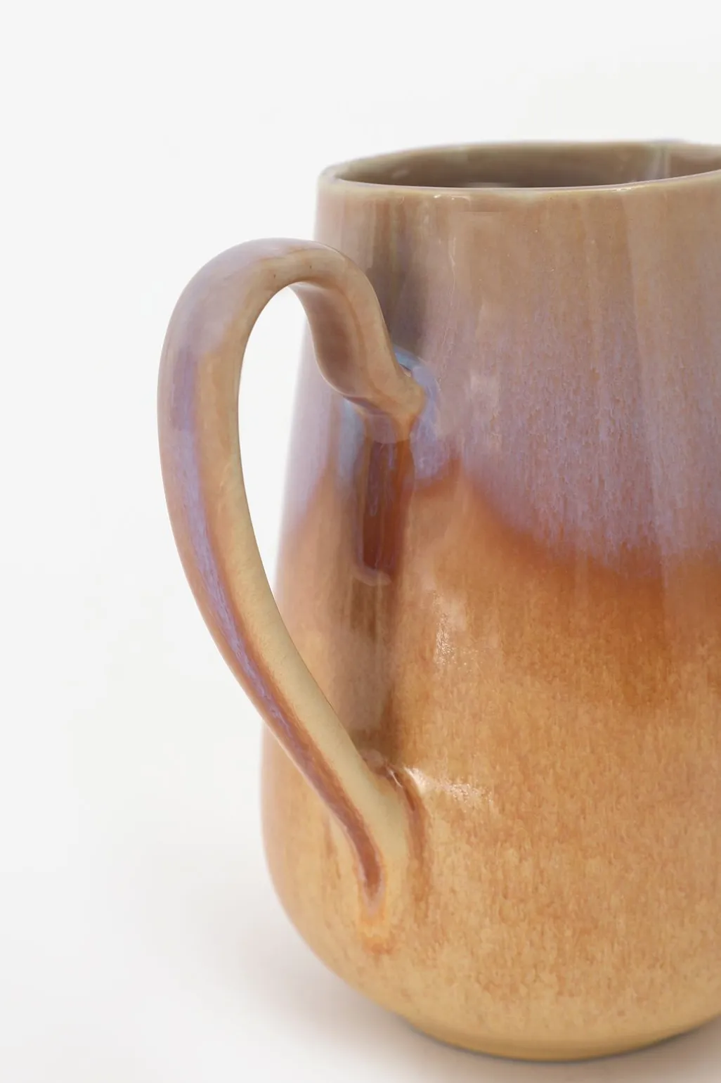 Karaf multicolour reactive glaze funky