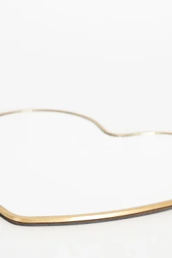 Kleine gouden hartjes spiegel