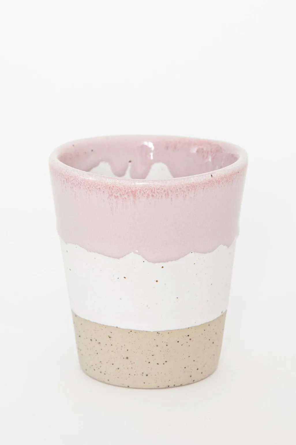 Koffiemokken Nostalgia roze wit