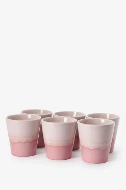 Koffiemokken Nostalgia roze