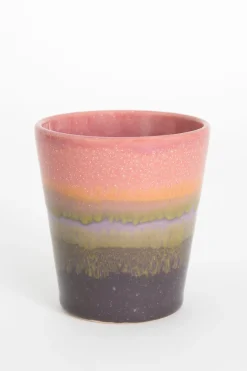 Koffiemokken roze groen