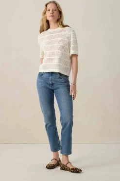 LEE blauwe high waist mom jeans