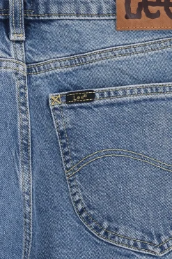LEE blauwe high waist mom jeans