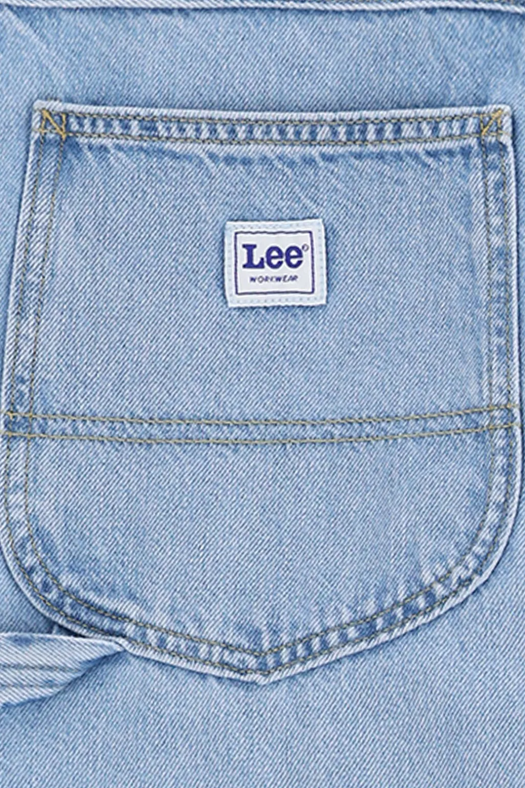 LEE Carpenter lichtblauwe mid-rise loose fit jeans