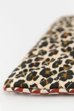 Leopard print pannenlap