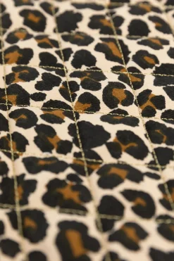 Leopard print pannenlap