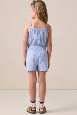 Lichtblauwe playsuit