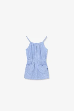 Lichtblauwe playsuit