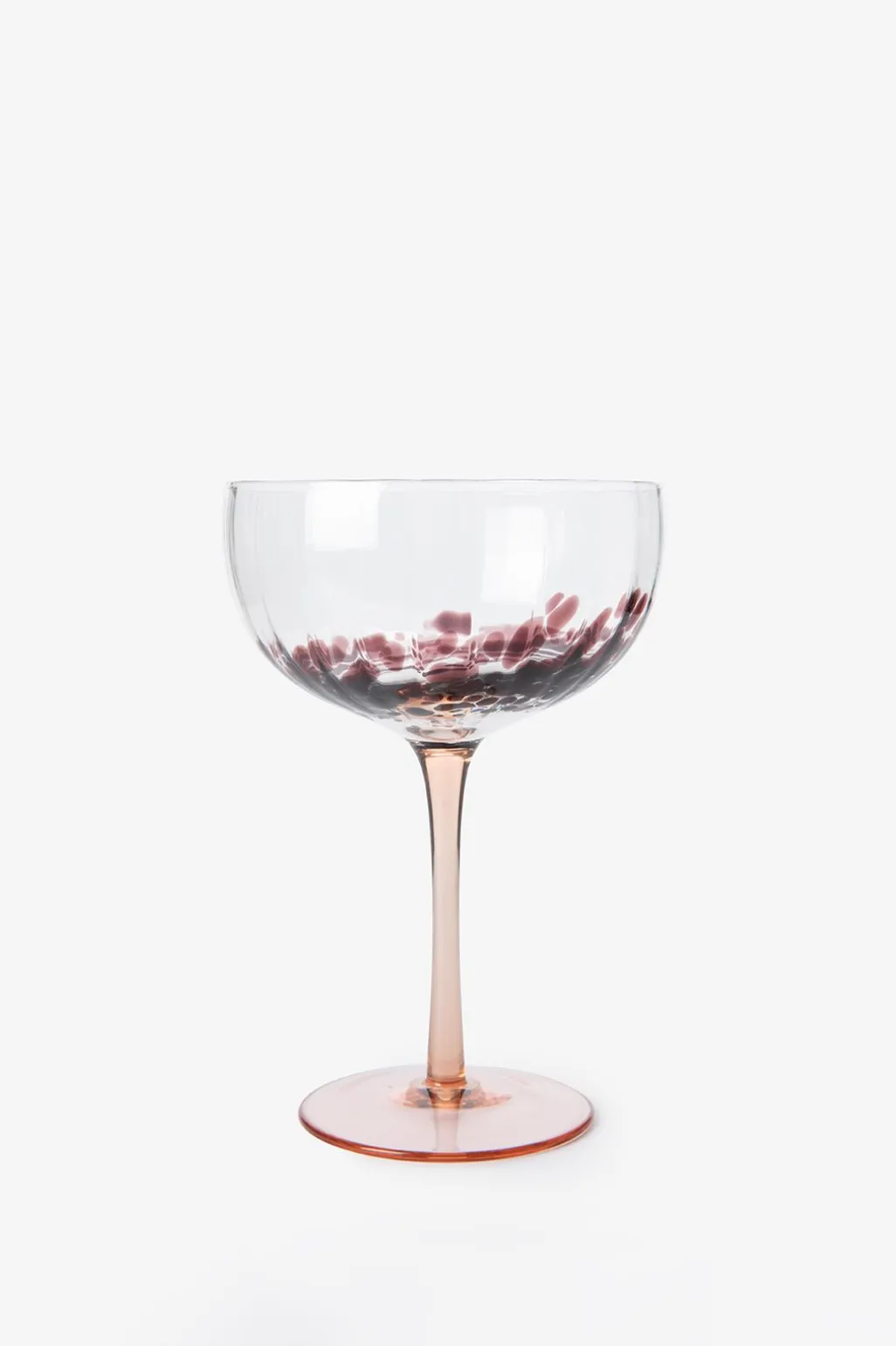 Lichtbruine champagneglazen scallop met leopard print