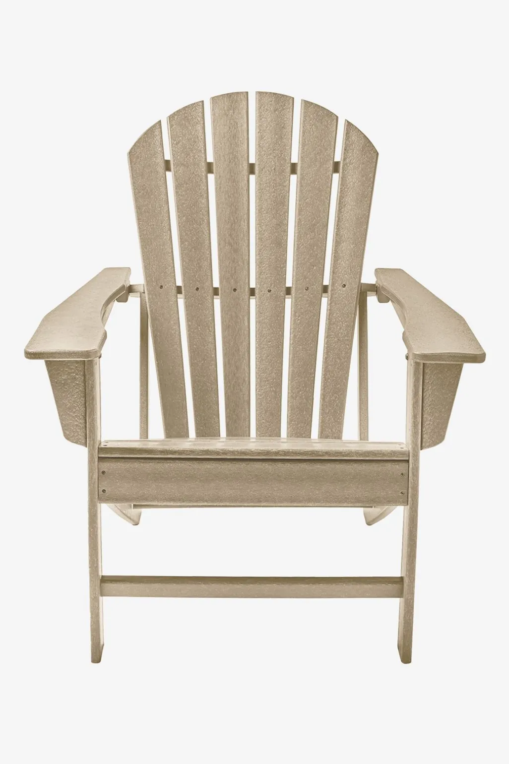 Lichtbruine fanback chair