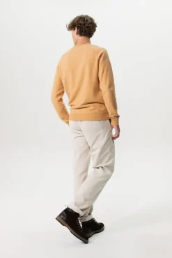 Lichtbruine raglan sweater