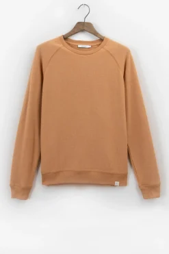 Lichtbruine raglan sweater