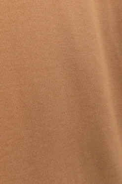 Lichtbruine raglan sweater