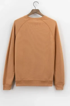 Lichtbruine raglan sweater