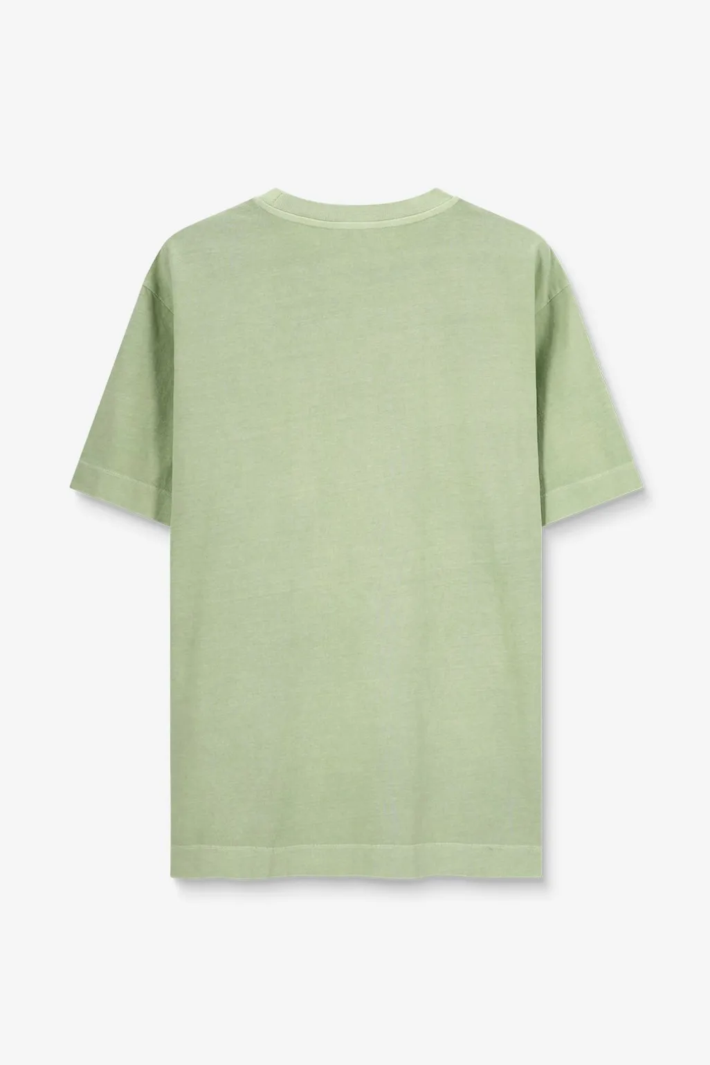 Lichtgroen boxy T-shirt