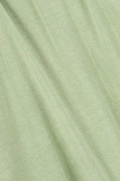 Lichtgroen boxy T-shirt