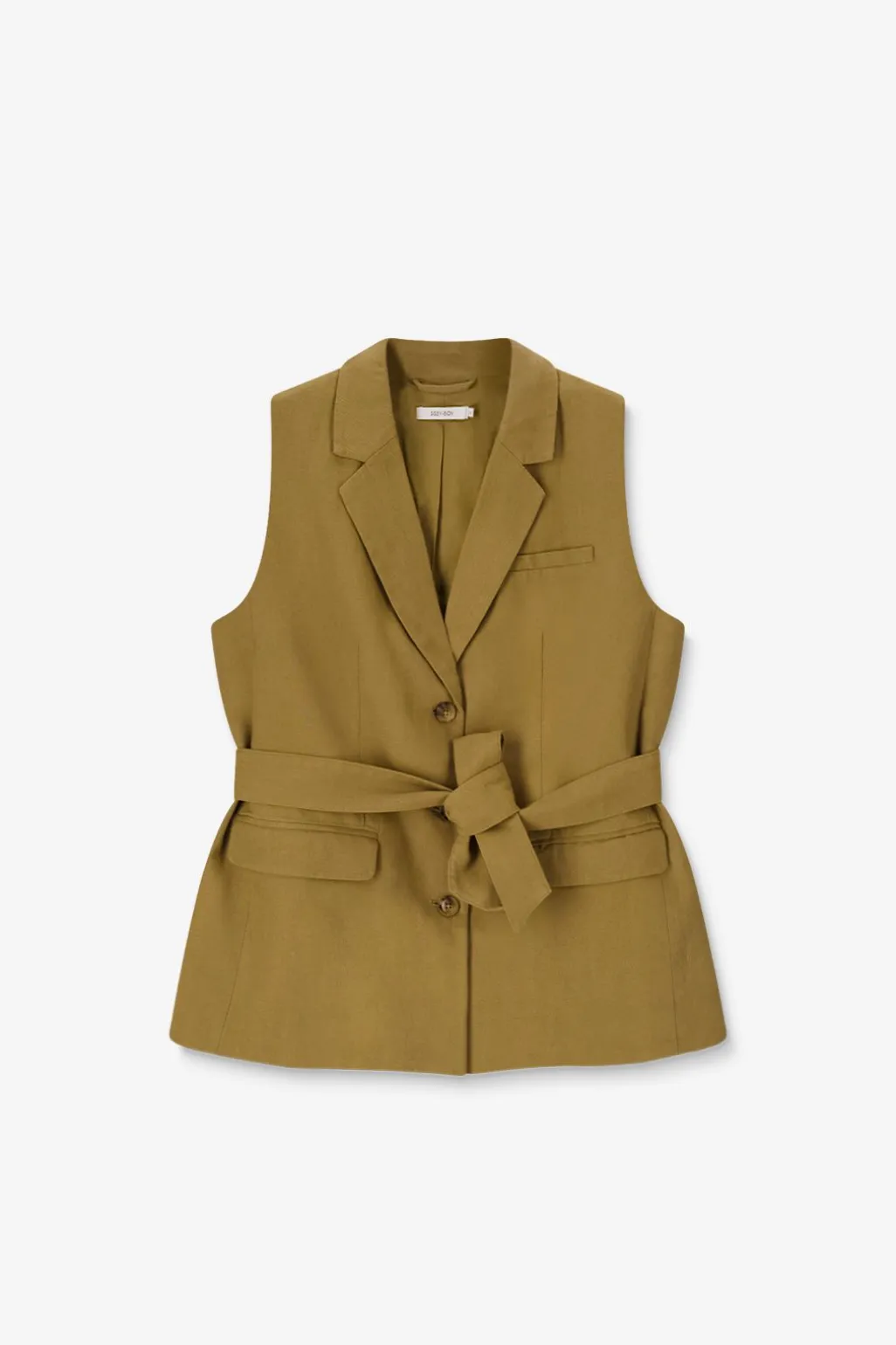 Lichtgroen gilet