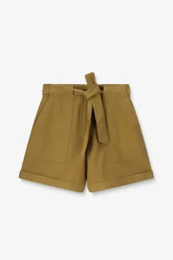 Lichtgroen herringbone short