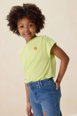Lichtgroen T-shirt