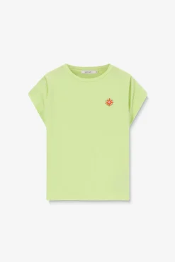 Lichtgroen T-shirt