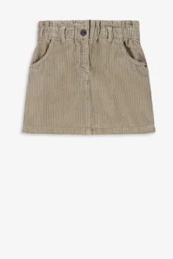 Lichtgroene corduroy rok
