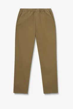Lichtgroene linnen broek