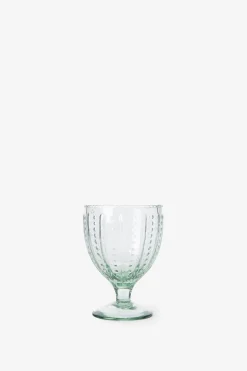 Lichtgroene pearl wijnglazen