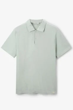 Lichtgroene polo