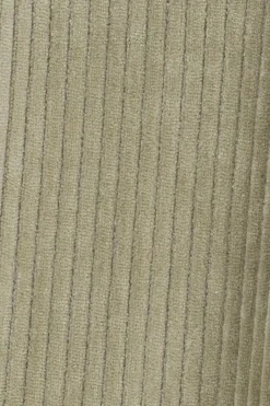 Lichtgroene rib flared legging