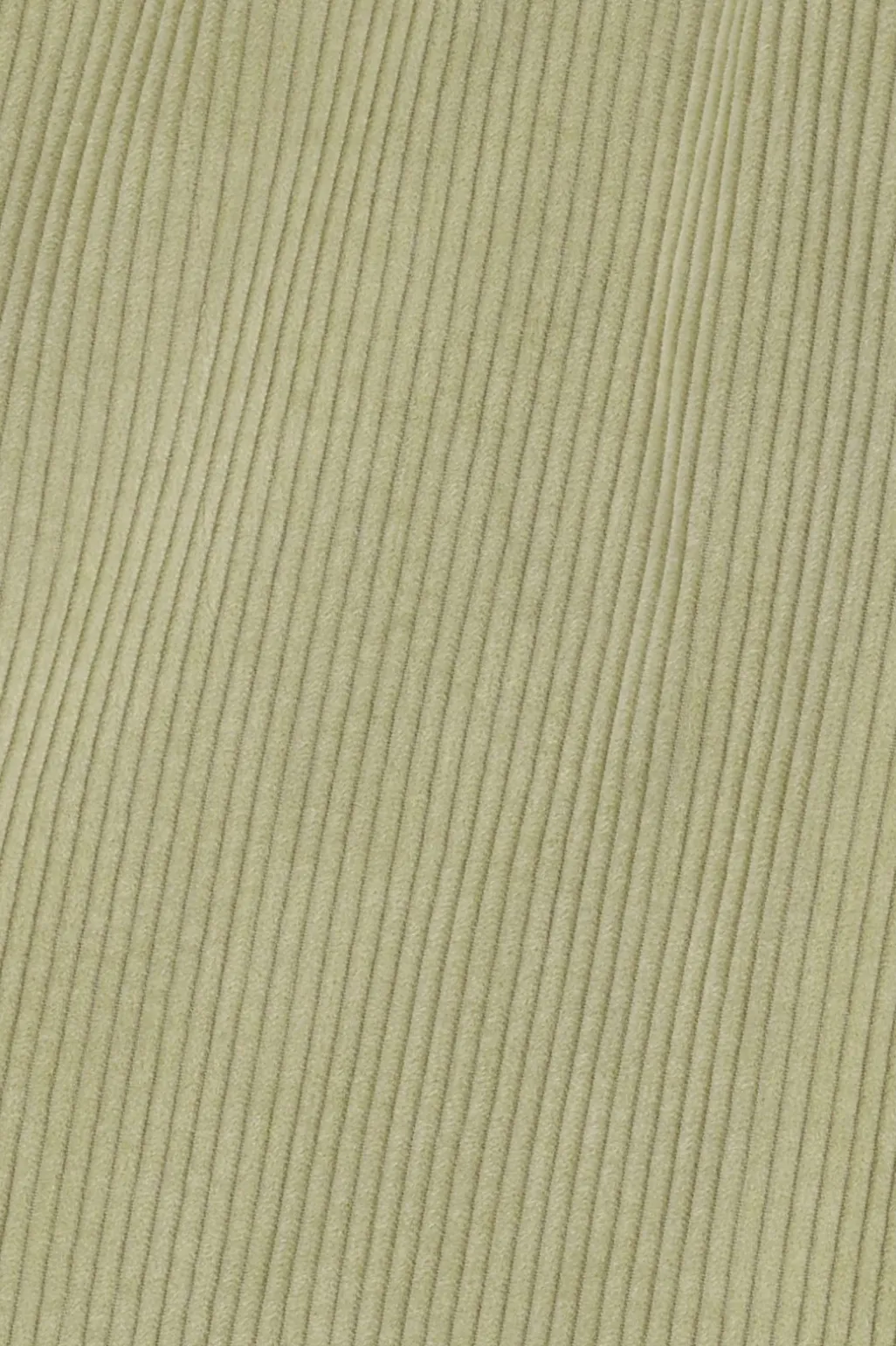 Lichtgroene wide leg corduroy broek