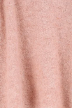 Lichtoranje trui met turtleneck