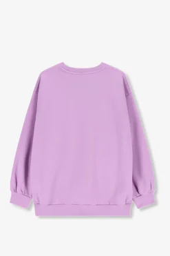 Lichtpaarse oversized sweater