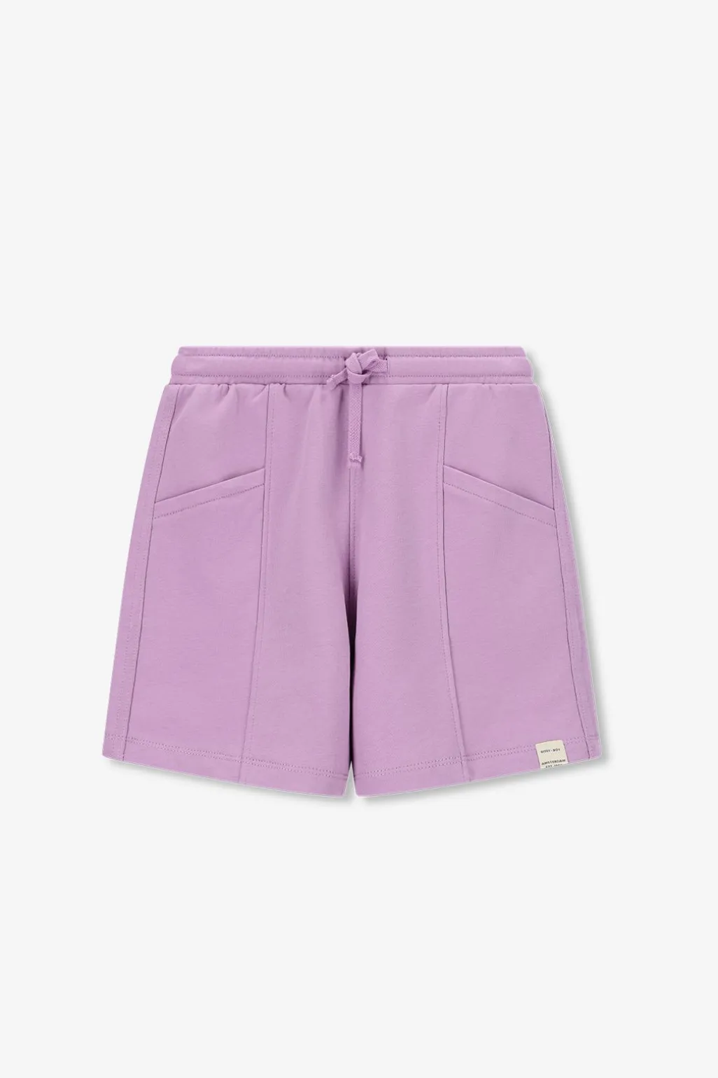 Lichtpaarse sweat shorts