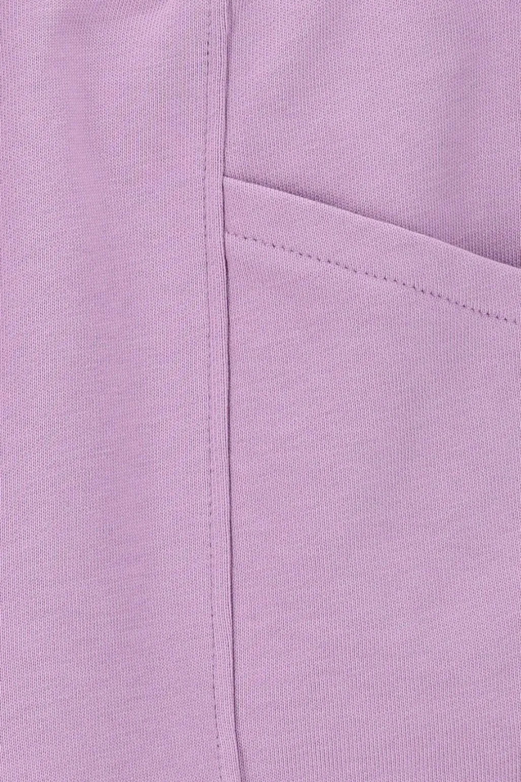 Lichtpaarse sweat shorts