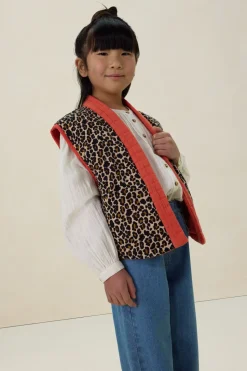 Lichtrood reversible gilet